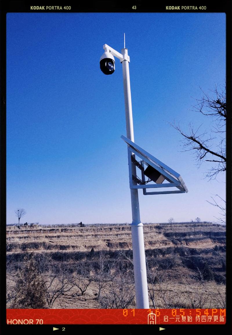太陽能供電結合4G網絡的海康威視球機安防監控系統工程實踐